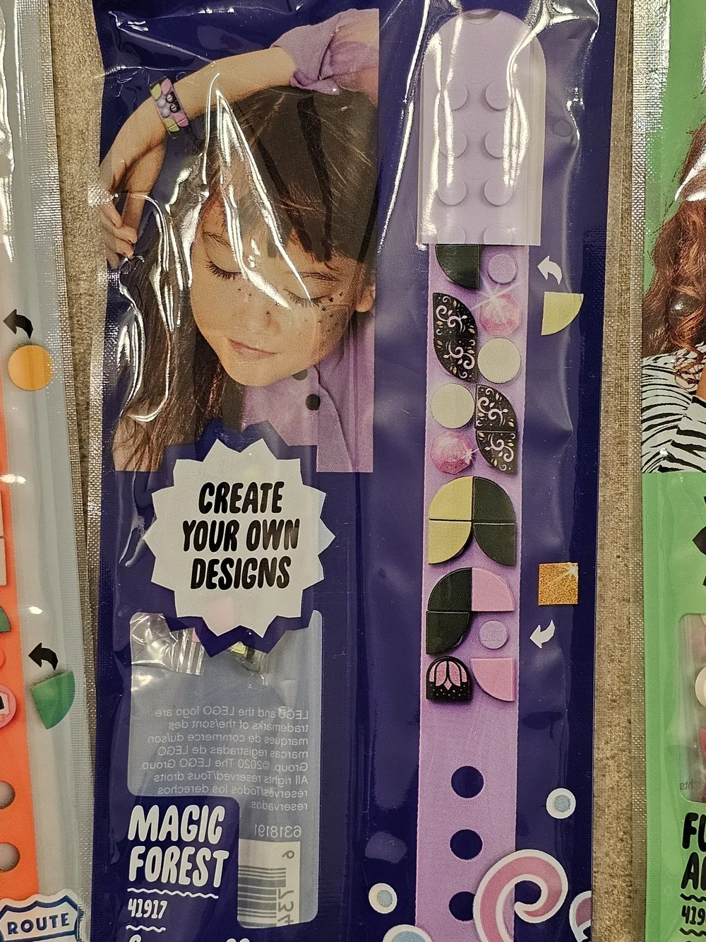 LEGO DOTS - 3 Bracelet Kits + 3 Extra Dot Set - NIB - Magic Forest, Funky Animal - Picture 4 of 7